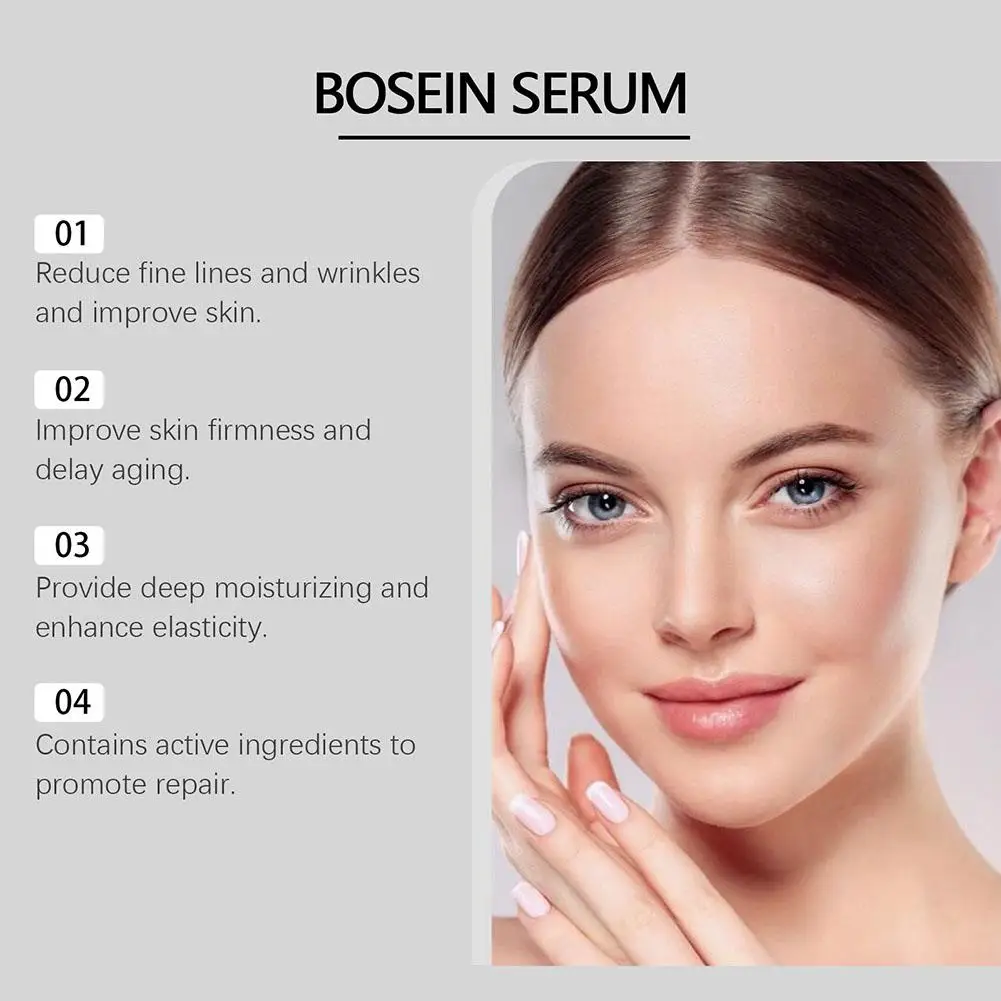 Сыворотка Bossin LIVE COLLAGEN DEEP Увлажняющая и увлажняющая, улучшающая текстура кожи и блеск, осветляющая КОЖА ДЛЯ ЖЕНЩИН