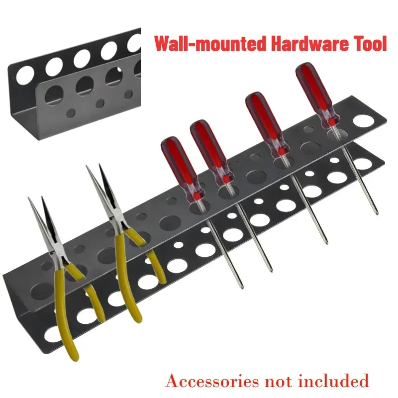 

23-hole Wall-mounted Hardware Tool Storage Rack Workshop Hand Tool Organizers Screwdriver Rack Tool Rack Pliers Holder Tool