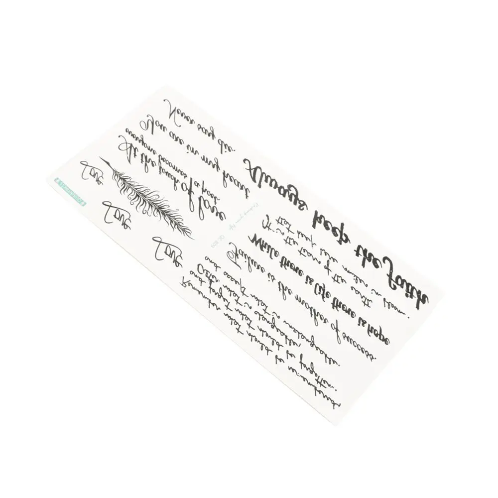 إزالة الأبجدية الإنجليزية انفصال الوشم الملحقات أداة الوشم الأبجدية ملصق الوشم و هيئة الفن الوشم ملصق هيئة الفن