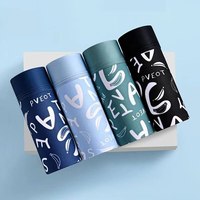 4Pcs Ice Silk Mesh Underwear Men's Boxer Shorts Sexy Panties Man Underpants Male Shorts Homme U Convex Lingerie Large Size L-6XL