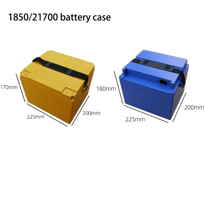 18650 21700 32650 lithium battery Storage Boxes Plastic Case for e-bike Battery 36v 48V 60V 72V 20Ah 30Ah Lithium Battery Case