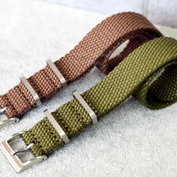 Canvas Braided Watchband for Samsung Universal Nylon Sport Wristband Belt for Huawei for Amazfit Bracelet 20 22mm Strap Accessor