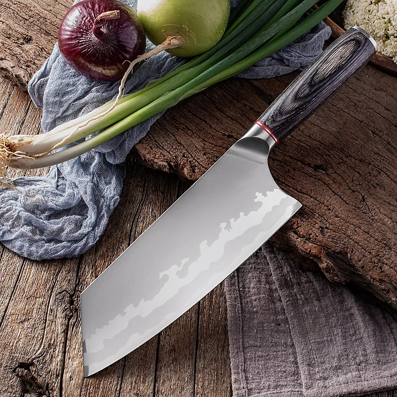 XUANTENG Дамасский узор, нож для нарезки со стальной головкой, нож шеф-повара, семейный фруктовый японский кухонный нож из нержавеющей стали