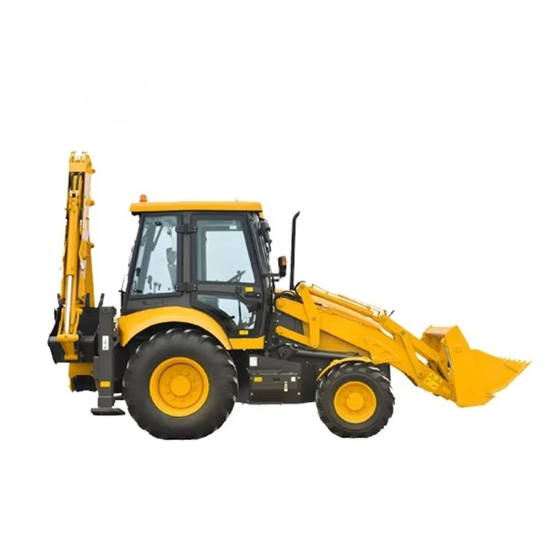 Compact Skid Steer Loader with Bucket and Attachments, Mini Loader for Farm, Construction, Snow Removal, Landscaping