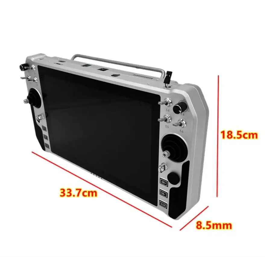 

FPV Ground Station RC Drone Ground Controller Radio Handheld Ground Station 10Inch HD Screen Display Control