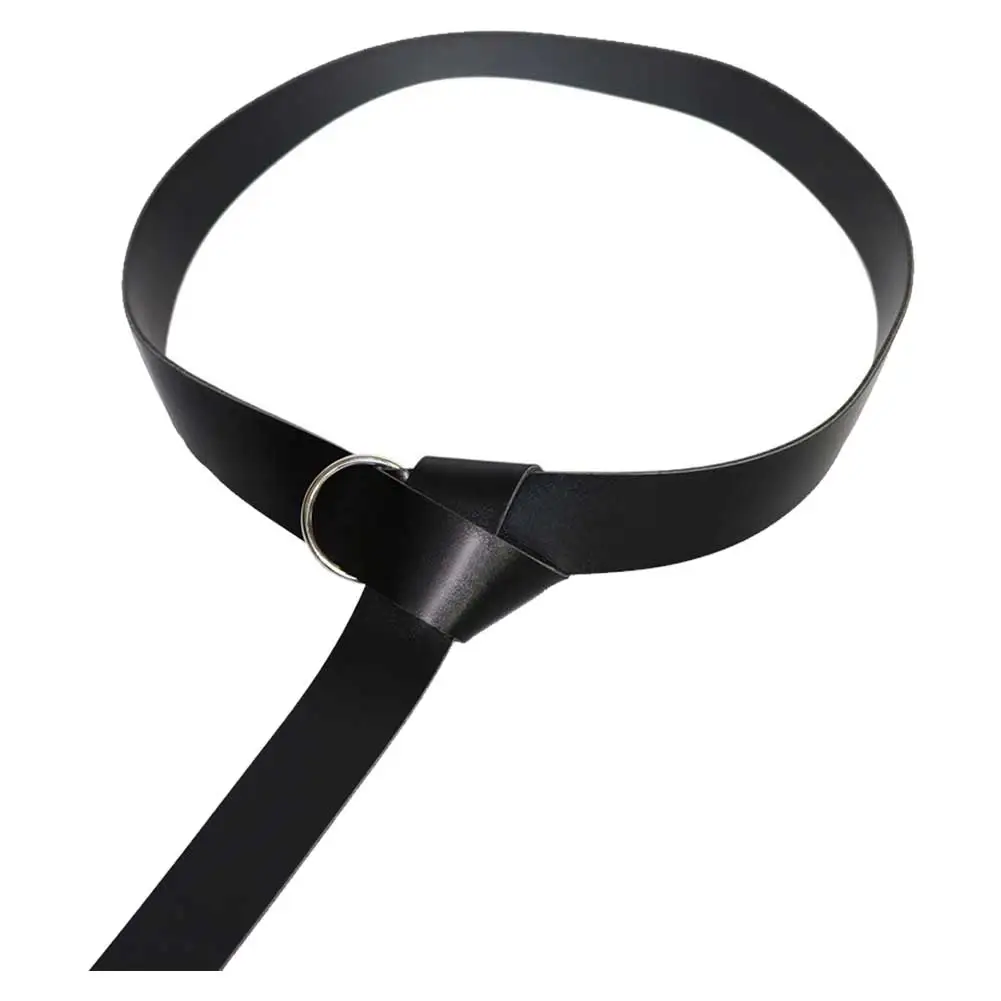 Middeleeuwse Renaissance Viking Ridder Cosplay Lederen Riem Wasitbag Schede Volwassen Mannelijke Vermomming Kostuum Accessoires Pak Rekwisieten