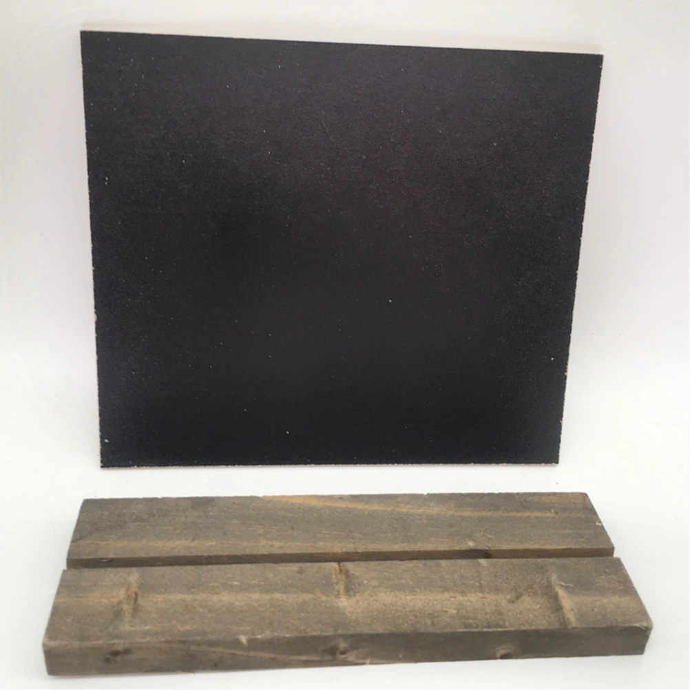 

5 Pcs Blackboard Small Office Retro Decor Write Wooden Wall Mini Blackboards for Home