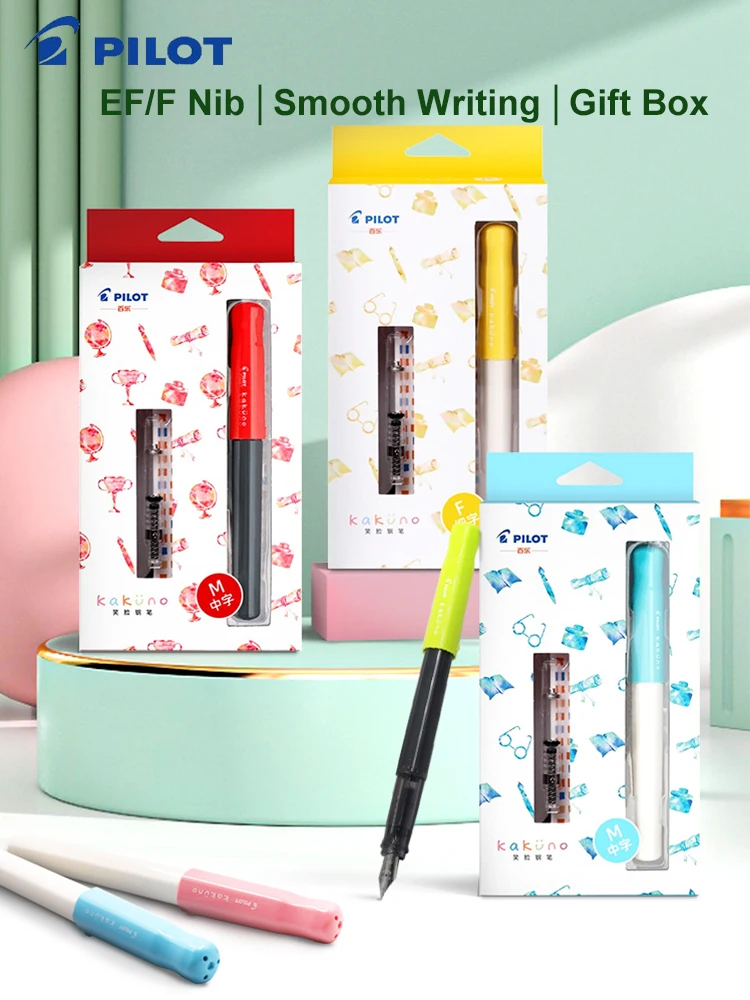 Pilot Fun Fountain Pens Hexagonal Macaron Rod Children's Posture Pen Collection & Daily Use Students Writers Girls Healing Gifts