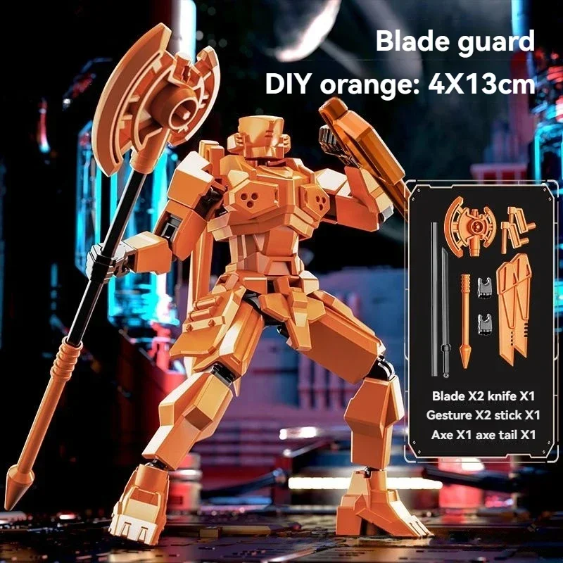 Multi-jointed Movable Robot Assembly Ornament 3d Printed Mannequin Dummy Action Figure Kid Adult Parent-children Gift Home Decor