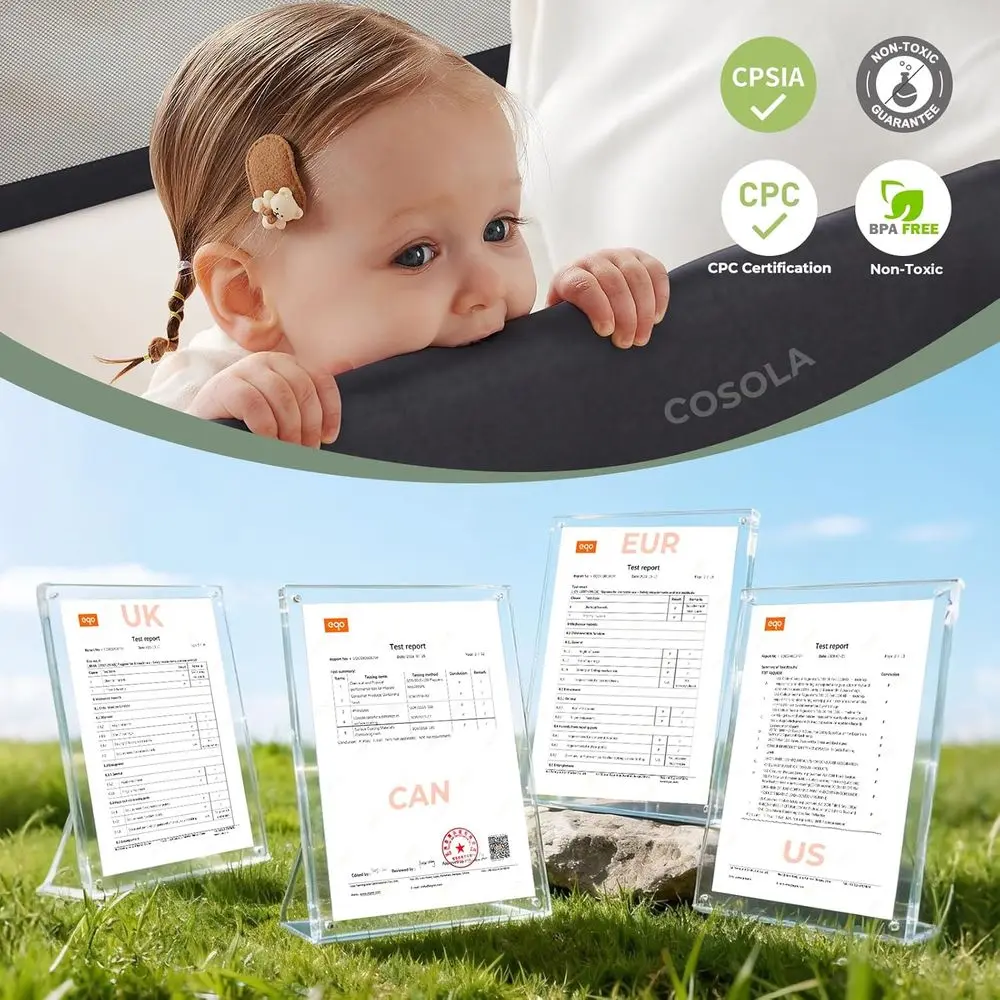 Adjustable Toddler Playpen, Large 79x71 Folding Safety Mesh Playard, Portable Baby Play Area Fence, Black