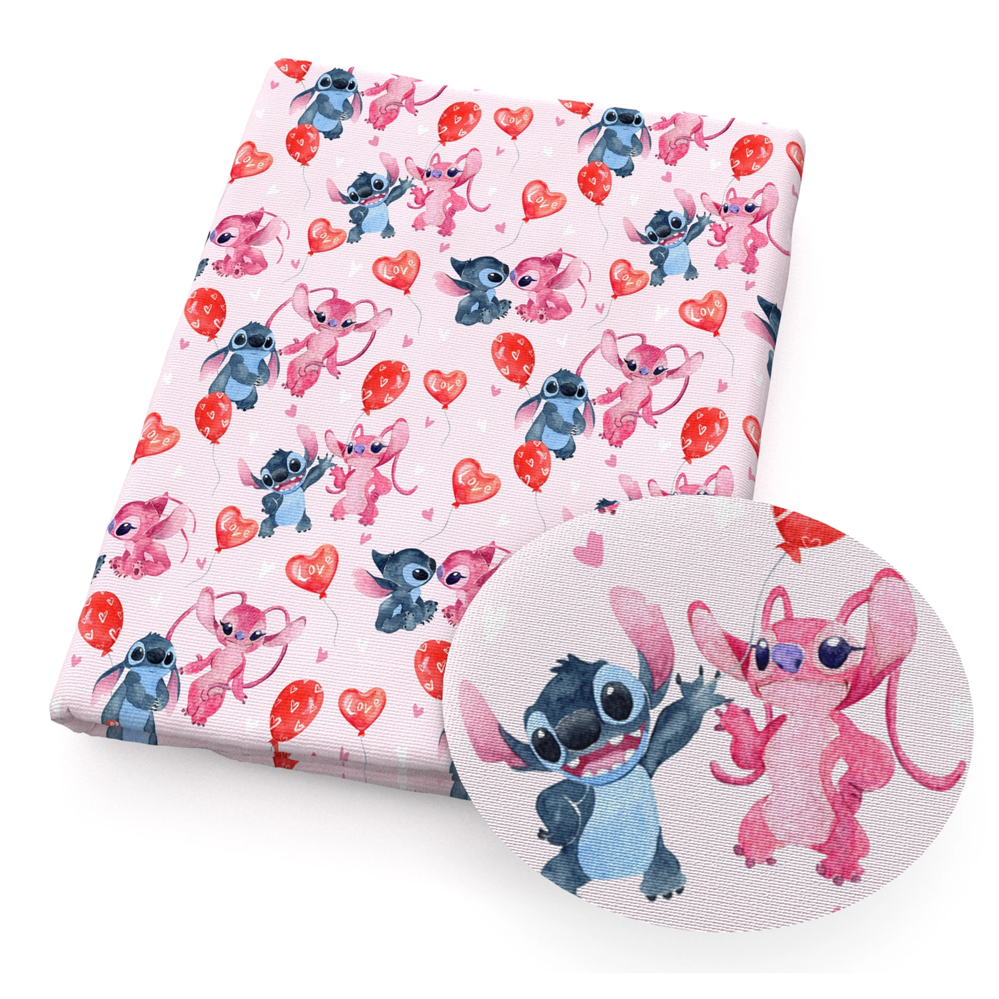 57x19.68 بوصة عيد الحب غرزة أنيمي البوليستر اللحف الحرفية النسيج DIY بها بنفسك اليدوية خليط الخياطة دمية حقيبة صنع