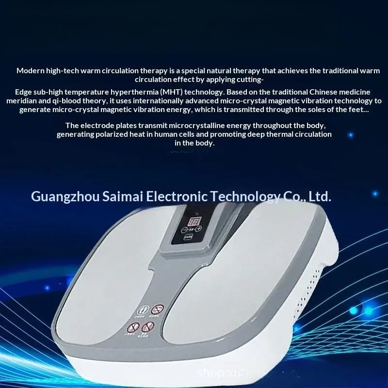 Temperature Control Foot Spa Massager with Terahertz Energy for Pain Relief Improve Circulation Relaxation