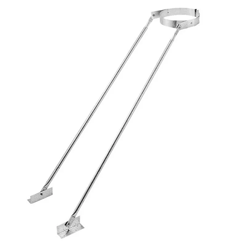 

Chimney tube bracket, windproof and snow fixing frame