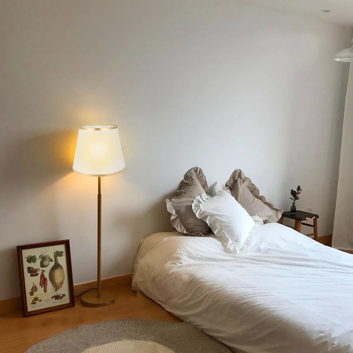 

1Pcs Cloth Lampshade Home Bedroom Table Lamp Cover Decorative Warm Light Accessory Household Lamp Shade Cover