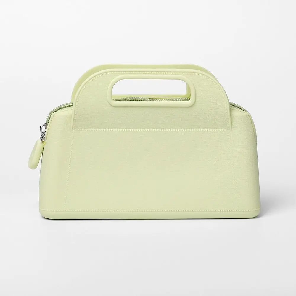 Bag Cosmetic Pouch Cosmetic Cases Lipstick Bag Wash Pouch Earphone Bag Silicone Handbag Cosmetic Bag Dust-proof Makeup Bags