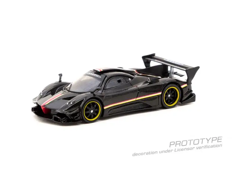 

Tarmac Works 1:64 Pagani Zonda Revolución Nero Oro Black model Car