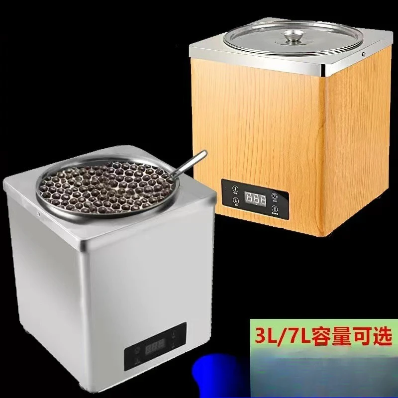 Commercial pearl insulation pot Electric heating insulation pot Stainless steel sushi rice insulation bucket Special equipment