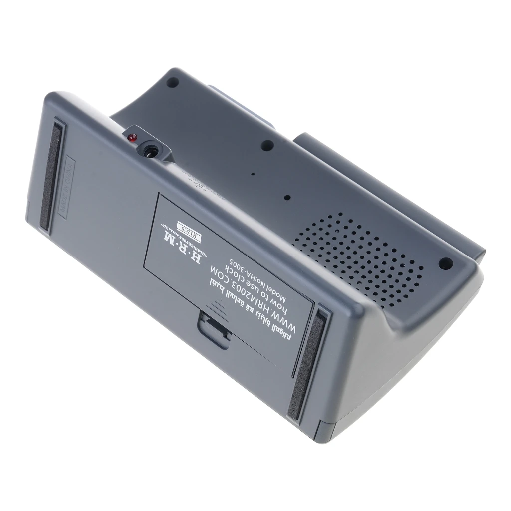 1pc relógio de mesa muçulmano para w/adhan alarme islâmico azan para tempo para oração blah direção temperatura display led luz hijir