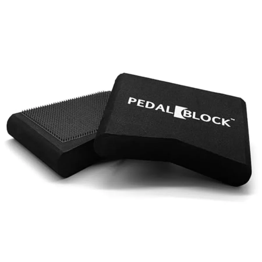KickBlock PedalBlock Drum Pedal Anchor for Hi-Hat Stand Double Kick Keyboard and Electronic Bass Drum Pedals Prevents Slide wit