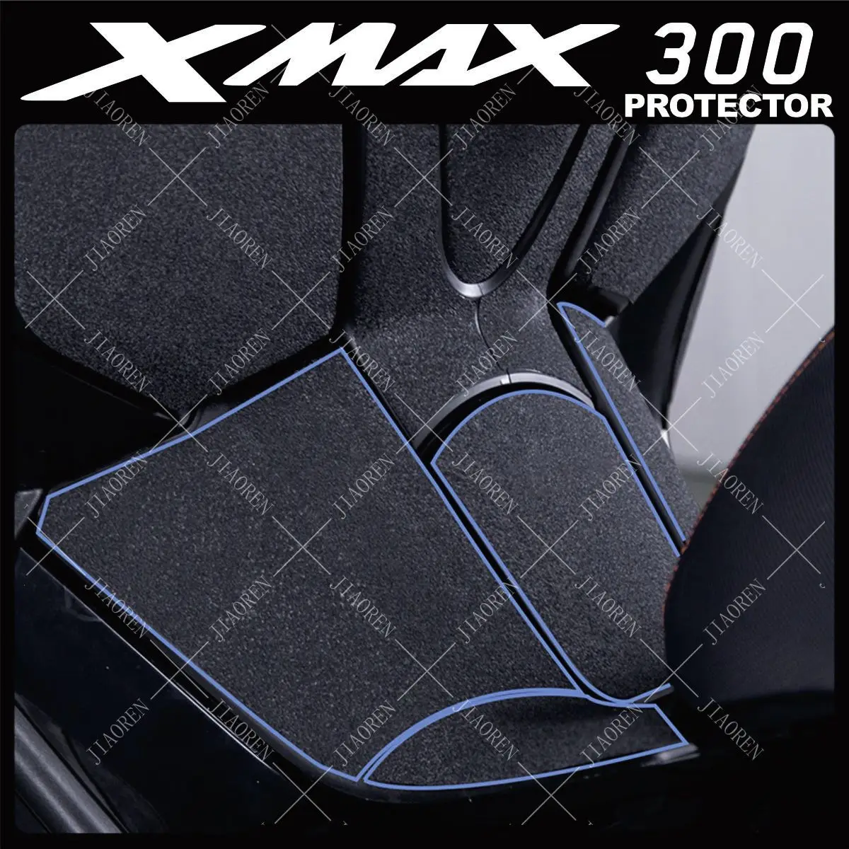 Anti Scratch Skid Thickened Frosted Rubber Motorcycle Protector Body Sticker Kit For Yamaha Xmax 300 x Max 2020 2021 2022