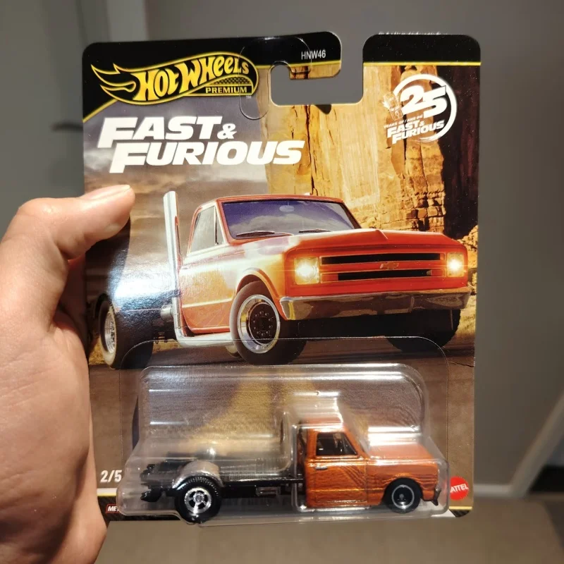 In Stock Hot Wheels Car Culture Fast & Furious P Case Serise Die Cast Alloy Toy Car Model Mazda RX-7 Surprise Car Collection Toy image 3