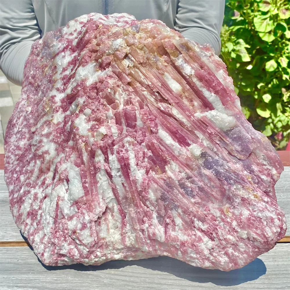 High Quality! Natural Pink Tourmaline Crystal Raw Stone, Energy Gemstone, Spiritual Healing, Demagnetization, Divination, Room A
