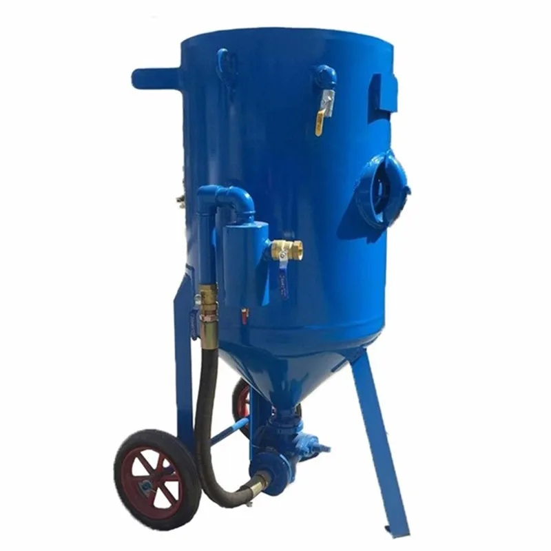 Sandblasting machine refurbishment derusting sandblasting machine wet and dry sandblasting machine