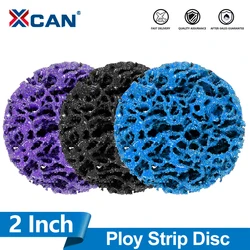 XCAN Diamond Grinding Wheel Flip Disc 2 inch Coral Disc Poly Strip Disc 50mm Abrasive Wheel Paint Rust Remover for Angle Grinder