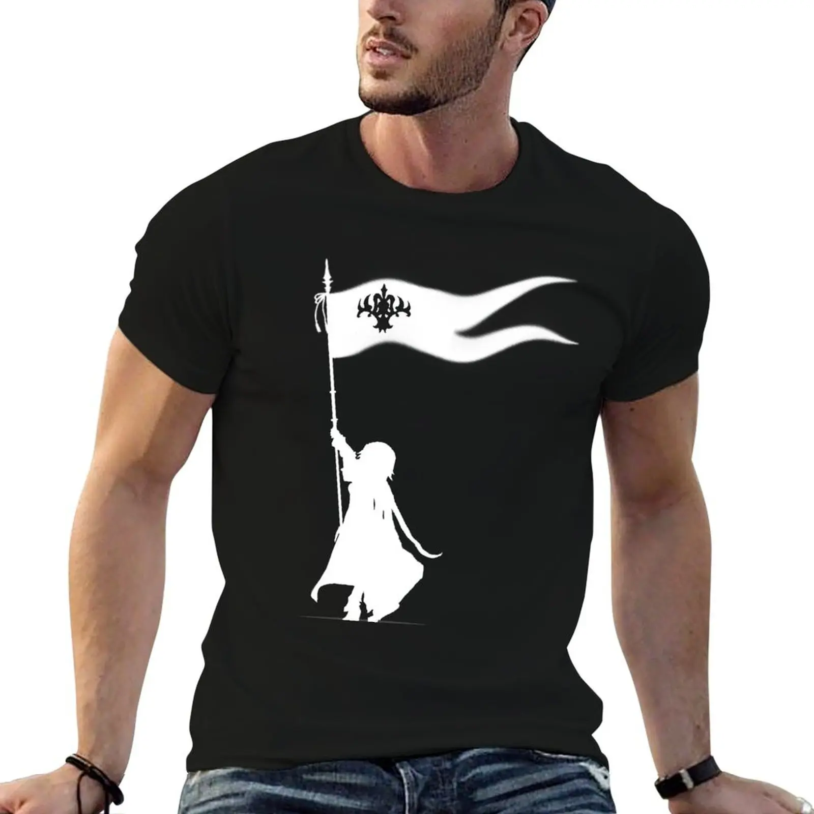 Jeanne d'Arc -Luminosité Eternelle: Dios está aquí conmigo - Camiseta versión blanca, camiseta para hombre