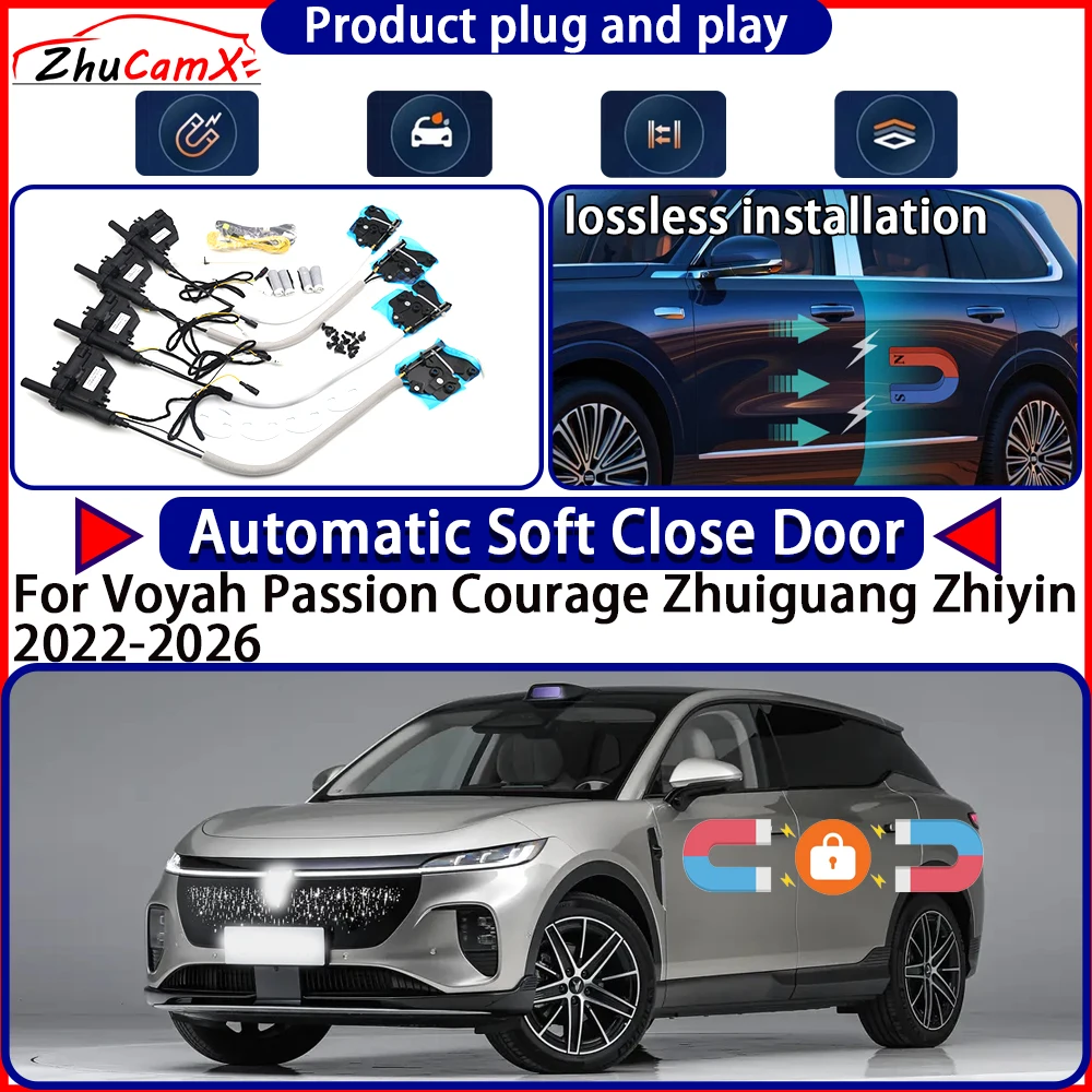 

Door Lock Actuator for Voyah Passion Courage Zhuiguang Zhiyin 2022-2026 Soft Close Door Kit Power Latch System Auto Pull Door