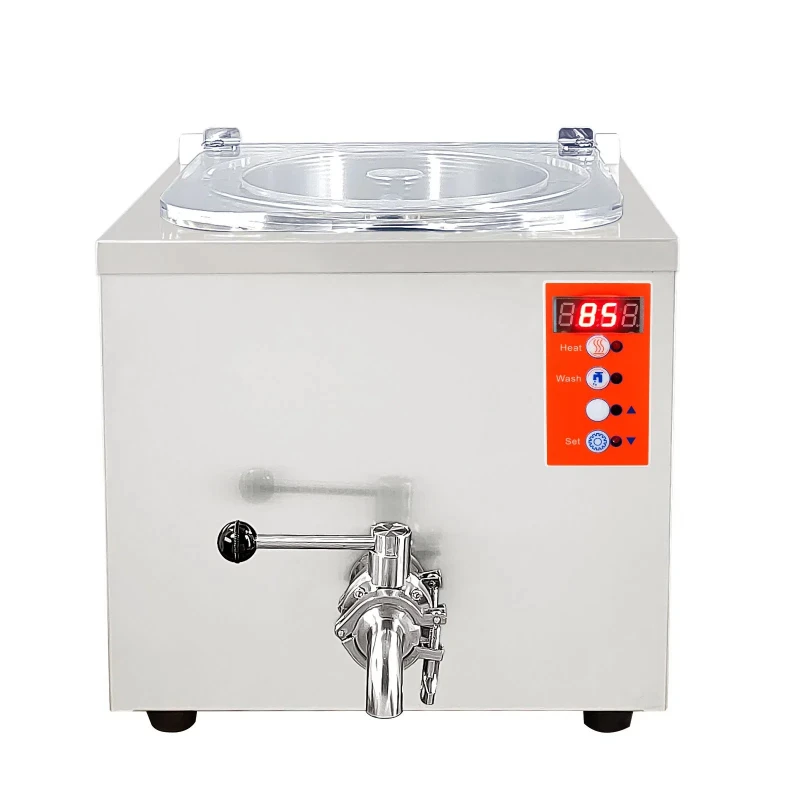 YourTime Factory Price Small 14L Milk Beer Juice Plate Pasteurizer Batch Pasteurization Machine Flash Tube Egg Pasteurizer