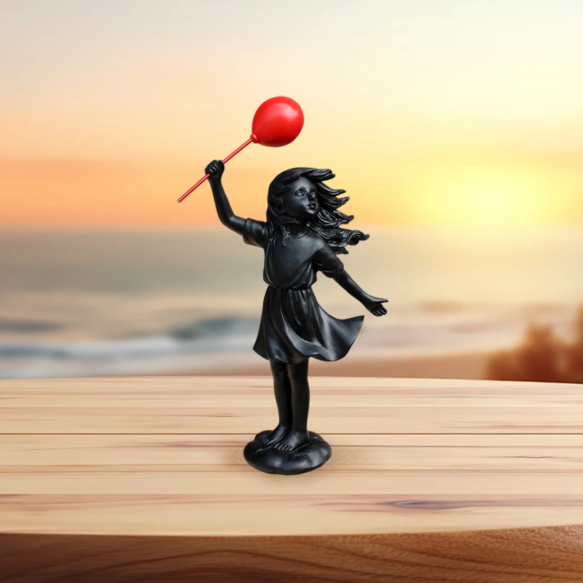 

1 шт./черная юбка, сказочный орнамент из смолы-статуи для украшения дома-украшение для уличного садоводства-подарки на фестиваль