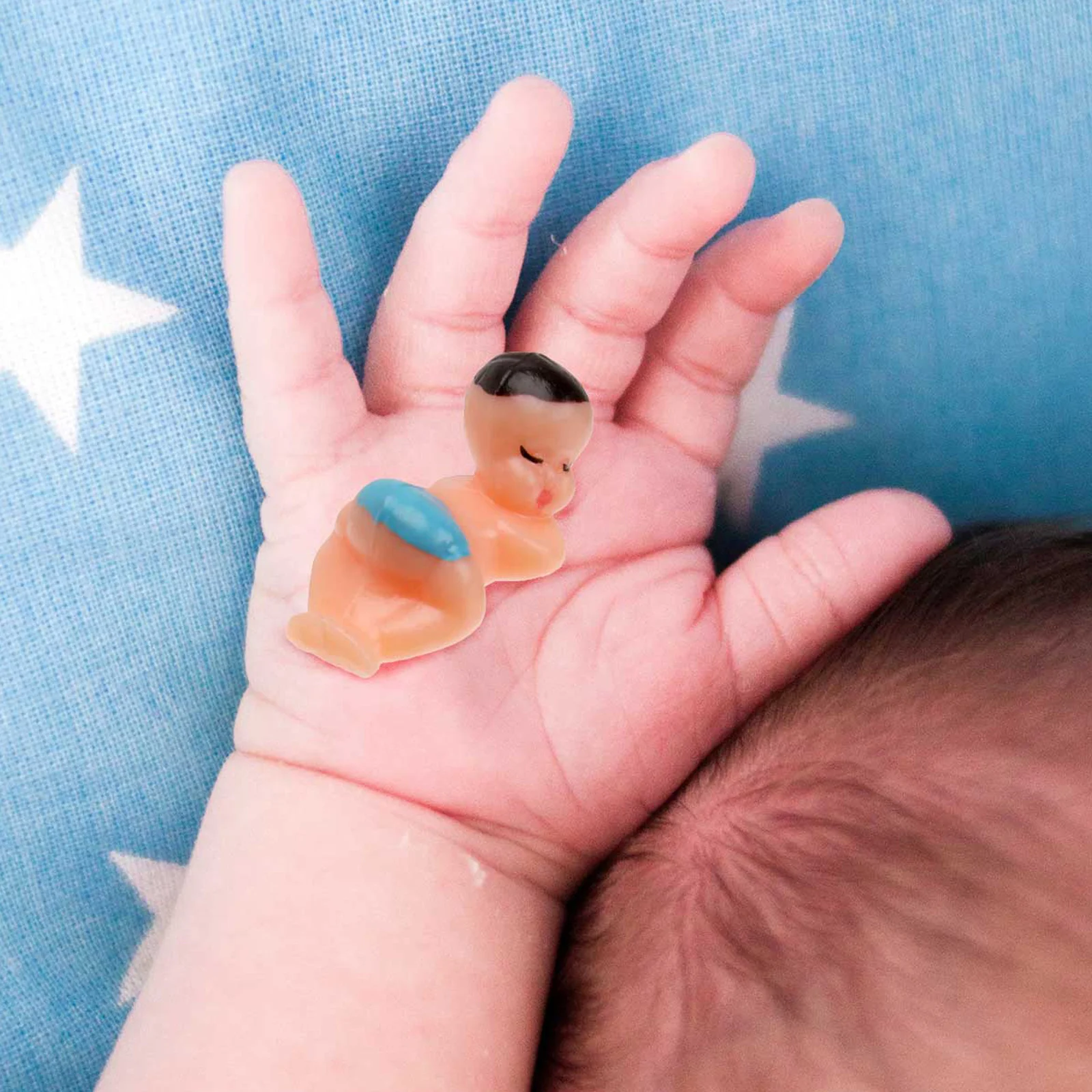 100 Uds Baby Shower baño de cubitos de hielo 1,8X0,8X0,8Cm juego de plástico para niños pequeños para coordinación mano-ojo regalo divertido recién nacidos niños niñas