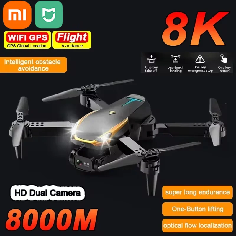 

Xiaomi Mijia 8K Drone Professional HD Aerial Photography Quadcopter Remote Control Helicopter Distance Obstacle Avoidance