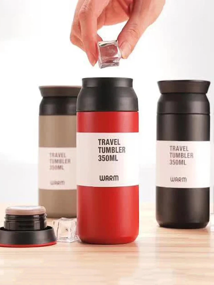 500ml Thermos Cups Coffee Mug Insulated Water Bottle Stainless Steel Thermal Tumbler Vacuum Flask Portable Travel Office Mugs