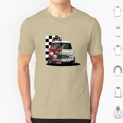 Mini Rallycar T Shirt Cotton Men Women DIY Print Rally Mini Rallycar Classic Dirt Racecar Cooper Works Austin Monte Carlo Bean