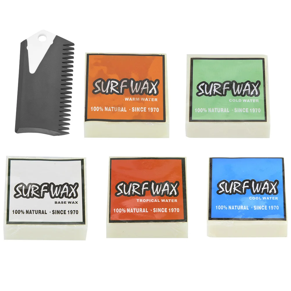 Cera Antiderrapante de Alta Qualidade para Surf, Cera Profissional para Pranchas de Surf, Skimboard e Skateboard, Acessório para Surf