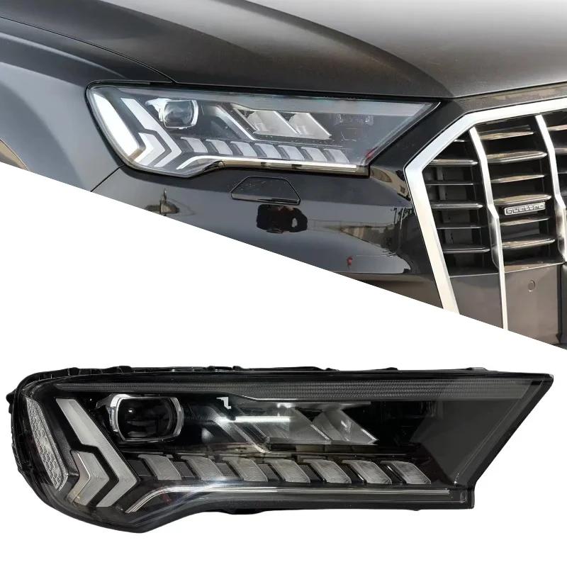 Fit For Audi Q7 Headlight 2020-2023 Audi SQ7 Headlights Matrix LED Headlight Assembly Q7 Original Headlamp 4M0941039C 4M0941040C