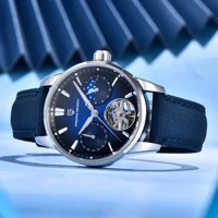 Reloj Mecánico para Hombre PAGANI DESIGN 2026 E3255Y 41mm Cristal de Zafiro Acero Inoxidable Calendario Resistente al Agua Reloj Hombre