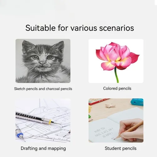 Imagen 2 del producto Faber-Castell-borrador estilo bolígrafo con punta de precisión, borrador de lápiz artístico redondo recargable de 2,5mm, papelería profesional para frotamiento de dibujo