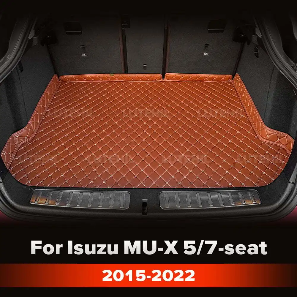 

Для Isuzu MU-X 5/7-seat 2015-2022 изготовленный на заказ коврик в багажник автомобиля, антигрязная накладка, защитный коврик, грузовая подкладка, автомобильные аксессуары для интерьера