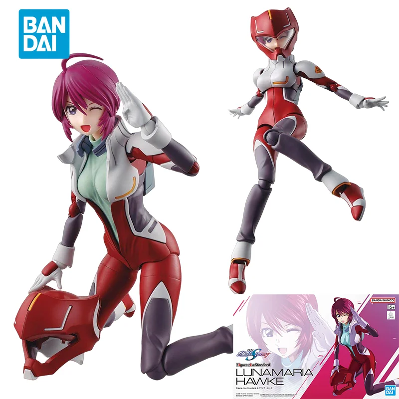 

Spot Direct Delivery Bandai Original GUNDAM Anime Model FRS LUNAMARIA HAWKE Action Figure Assembly Toys for Children Gift