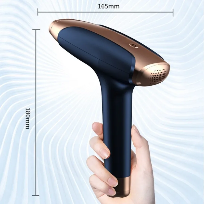 

AC39-Portable Home Use Whole Body Ice Cooling Painless Permanent Laser Hair Removal For Skin Rejuvenation Machi US Plug