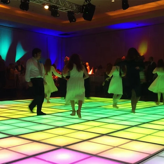 Human-Screen InteractionNeon Active Game Led Floor 30x30cm Remote Control Interactive Led Dance Floor For Kid GamesInteractive L