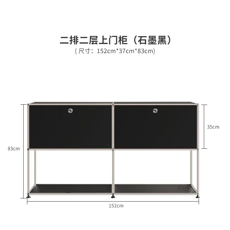 GZ-2  side cabinet stainless steel module furniture TV cabinet storage chest cabinet furniture
