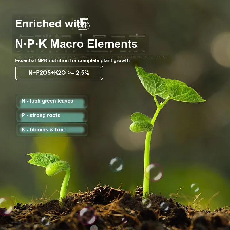 10L Organic Nutrient Soil NPK Loose Fertile General Purpose Potting Mix for Home Flowers Vegetables Seedling Garden Planting Kit