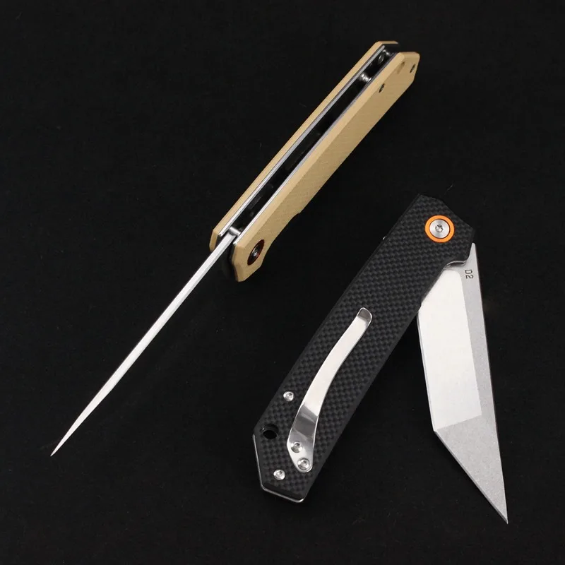 GT0066 Coltello pieghevole tascabile S35VN Lama G10 Maniglia da campeggio Survial Caccia all'aperto Coltelli da cucina tattici Utilità EDC Multitool