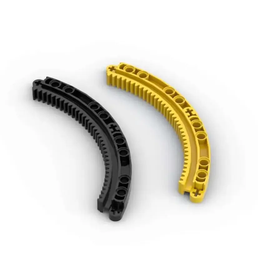 MOC – Puzzle particules 24121, équipement 11x11, blocs de construction incurvés, Kit de briques de transport de haute technologie, jouet à monter soi-même, cadeau pour enfants, livraison directe, 1 pièces