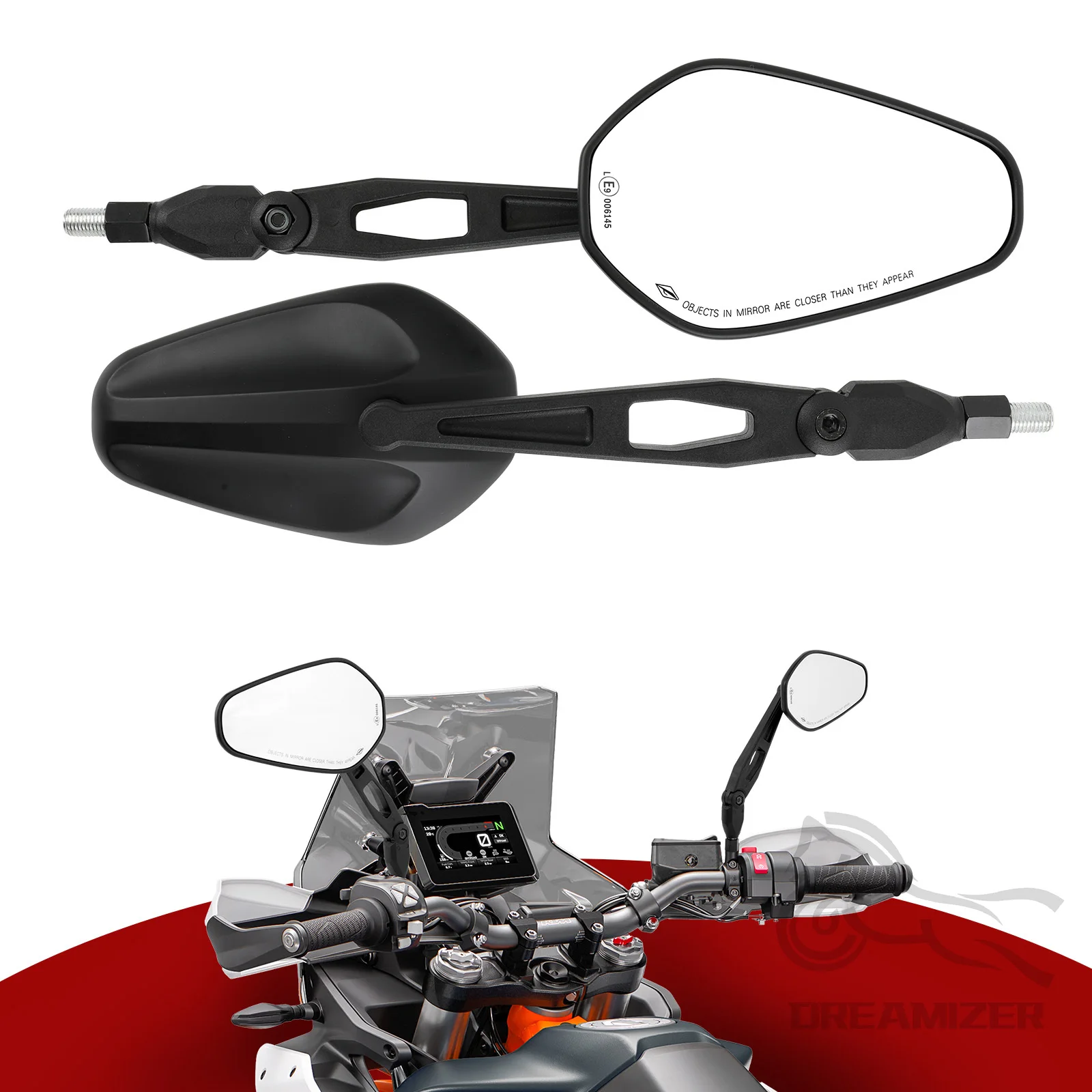 2Pcs Universal Moto…