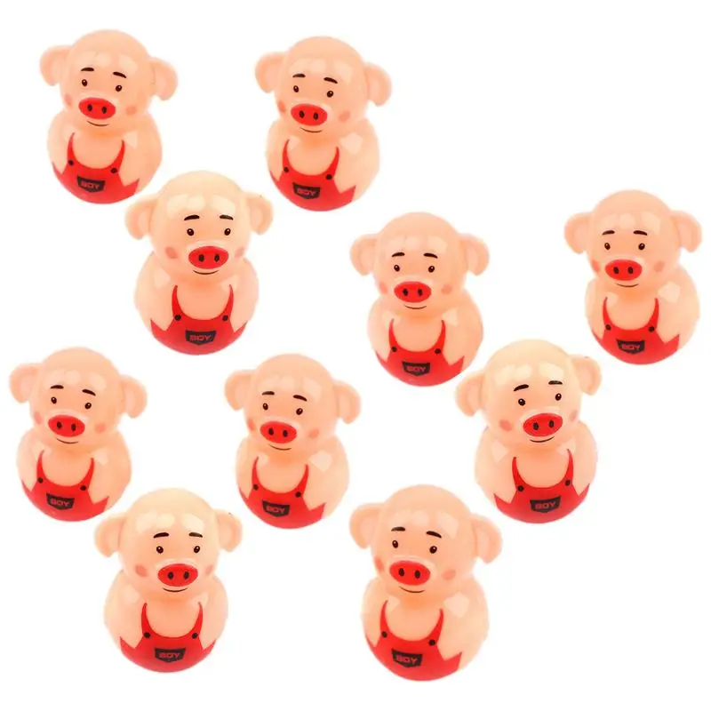 Educational Toys For Kids Cute Piggy Shape Decorative Rattles Toys For Newborns Infant Educational Toys Rattle